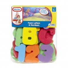 Little Tikes Foam Letters & Numbers bath toy
